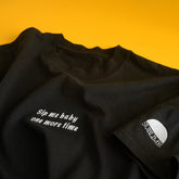 Sublime Tee - sip me baby one more time BLACK